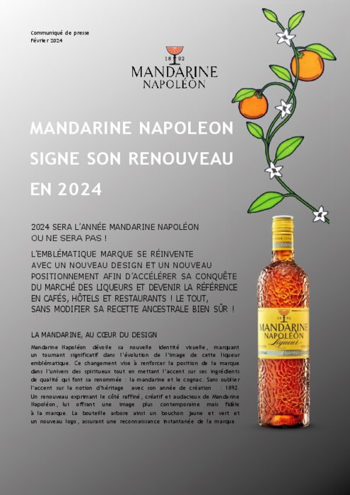 Mandarine Napoléon : Nouvelle identité visuelle et nouveau