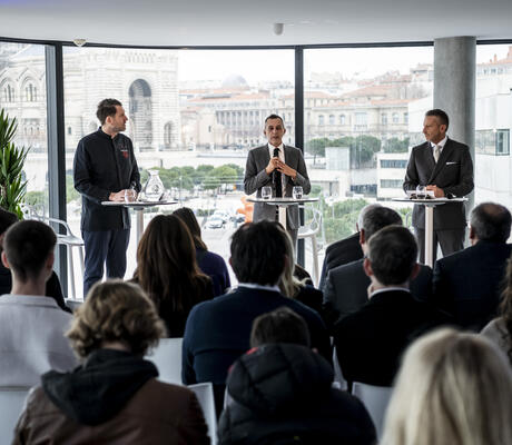 A.Mazzia_P.O.Costa_F.Chanevas_Mucem∏Francois_Moura_Mucem - Crédits photo : Mucem