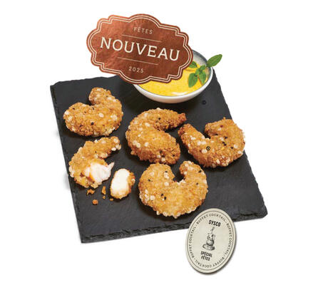 Queues de crevettes croustillantes aux épices douces Sysco