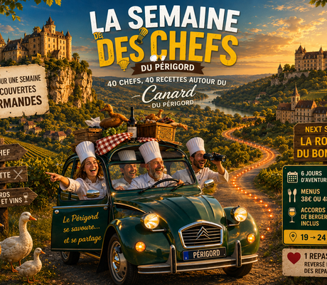 Crédit : Dordogne Périgord - Semaine des chefs