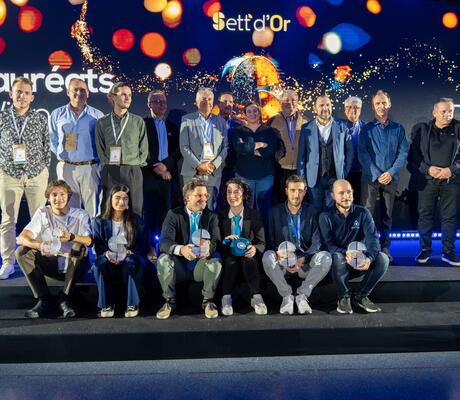 Les lauréats des SETT d’Or 2025 - Crédit photo : Marion BARGES / Agence Seize9