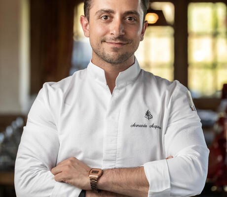 credit Armando Acquaviva Chef Exécutif du Four Seasons Hotel Megève